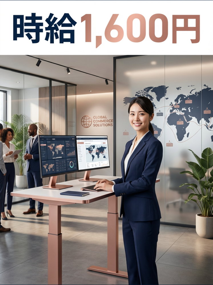 レア求人！食品輸出の貿易事務
