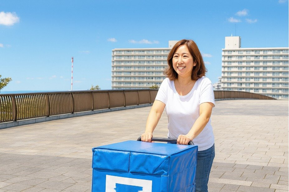 【日払い・前払いOK・免許不要】短距離メインのEC商品配送スタッ...